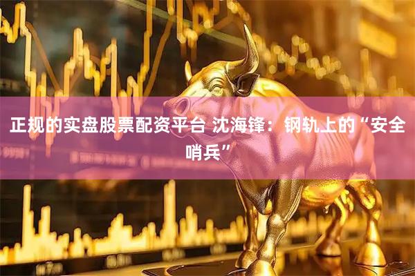 正规的实盘股票配资平台 沈海锋：钢轨上的“安全哨兵”